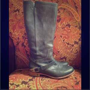 UGG Australia Black Leather Boots