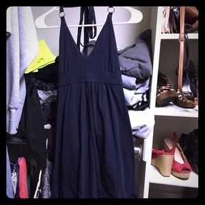 Navy Blue halter dress