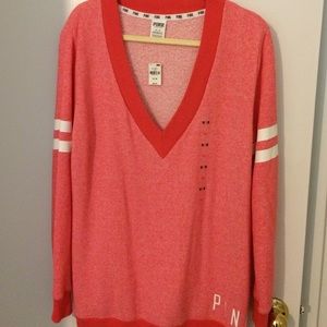 VS Pink Varsity V-neck