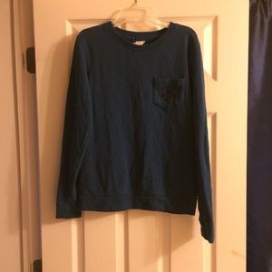 Dark Teal Victoria's Secret Pink Crewneck