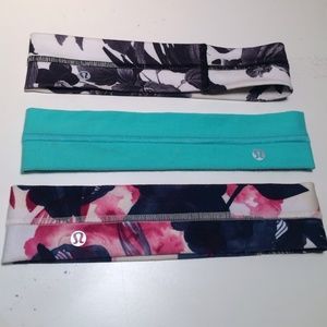 Bundle of three Lululemon head bands (ON HOLD)