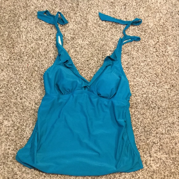Teal Tankini top