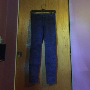 Pacsun Purple Bullhead Denim Co. Skinny jeans