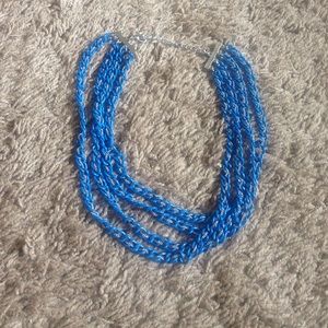 Blue chocker . Never worn