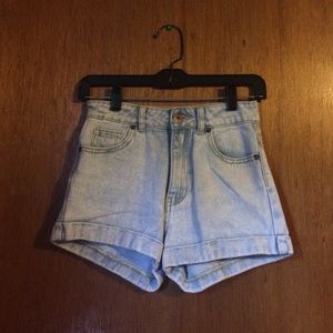 Pacsun Bullhead Denim HighWaisted Shorts