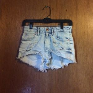 Pacsun Bullhead Denim Co. High Rise Shorts