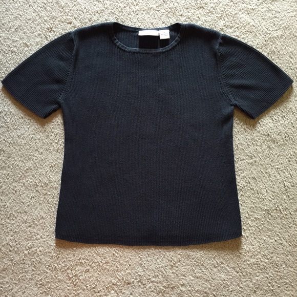 ✨ Black Cable Knit Sweater, by Kim Rogers