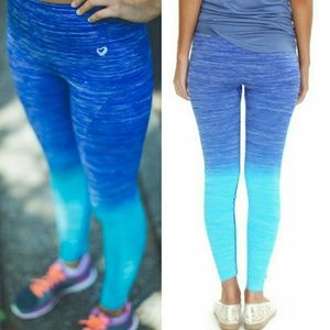 Ombre Leggings Blue