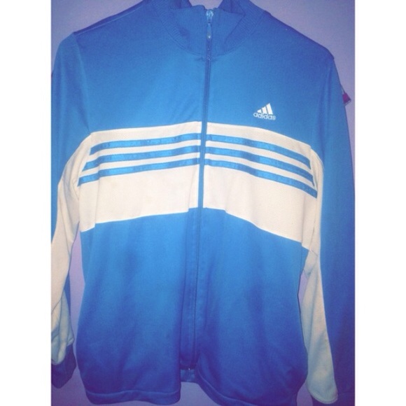 Blue Adidas jacket
