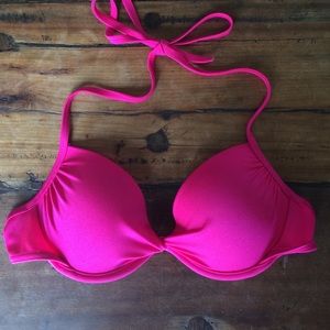 Victoria's Secret hot pink bikini top