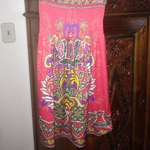 Forever 21 strapless dress