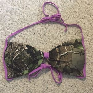 Realtree camo bikini top