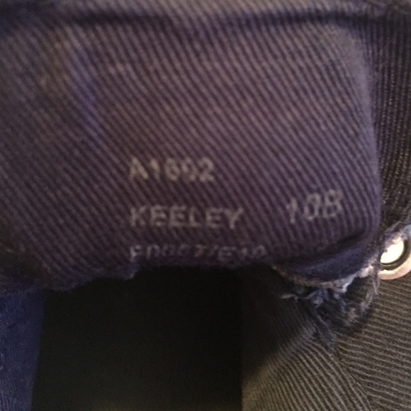 Shoes coach brand denim blue jean print