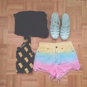 🌙 bart simpson crop top 🌙