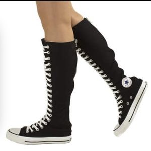 Black Tall Converse
