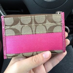 Small coach change wallet