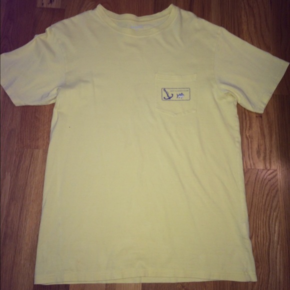 Southern tide yellow t shirt