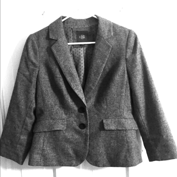 Gray banana republic  3/4 sleeve blazer - size M