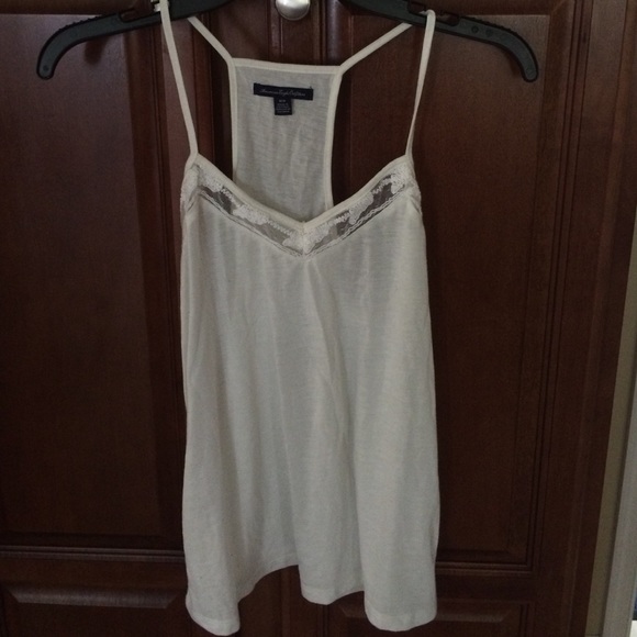 White tank top.