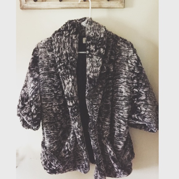 Jolt Plush Faux Fur Jacket