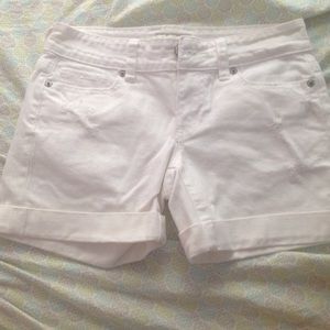 White shorts