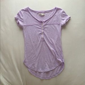 Lilac shirt from Abercrombie and Fitch