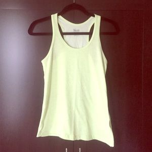 ⬇️PRICE DROPPED⬇️Neon Yellow Nike Tank