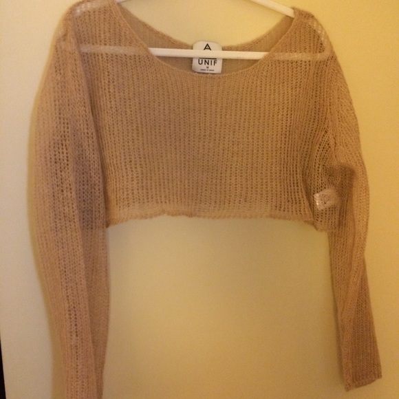 UNIF CRASH TOP - TAN
