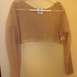 UNIF CRASH TOP - TAN