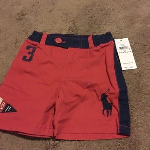 Kid polo short