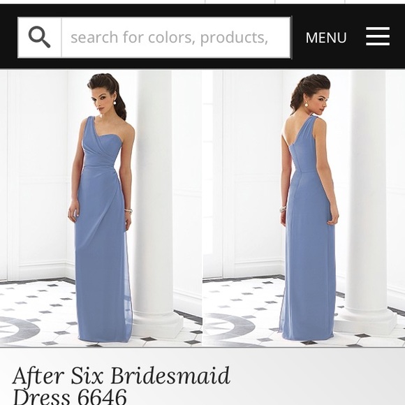 Formal long bridesmaid dress - worn once