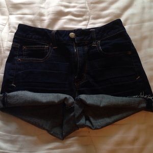 high waisted American eagle shorts