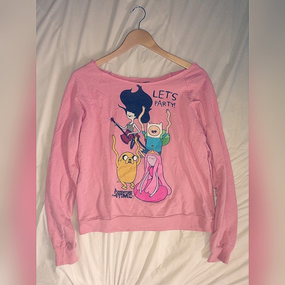 ADVENTURE TIME SWEATER!