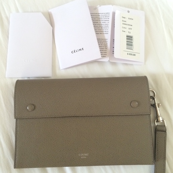 Celine Clutches & Wallets - HOLD for @catlo 💕😘CELINE wristlet 100% authentic