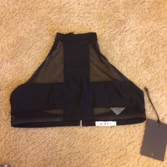 UNIF MESH SWIM TOP! NWT!