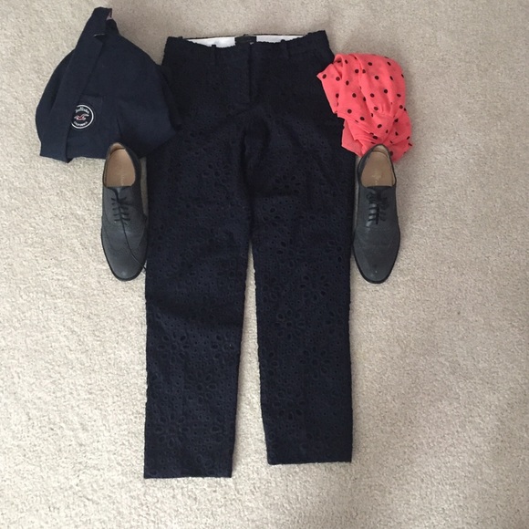 beautiful navy pants