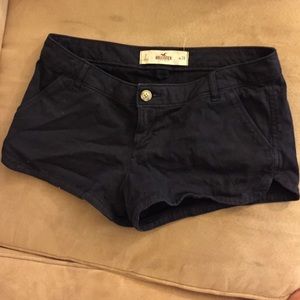 Hollister navy shorts