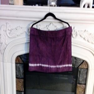 H&M Studio mini suede skirt matching hat and Purse