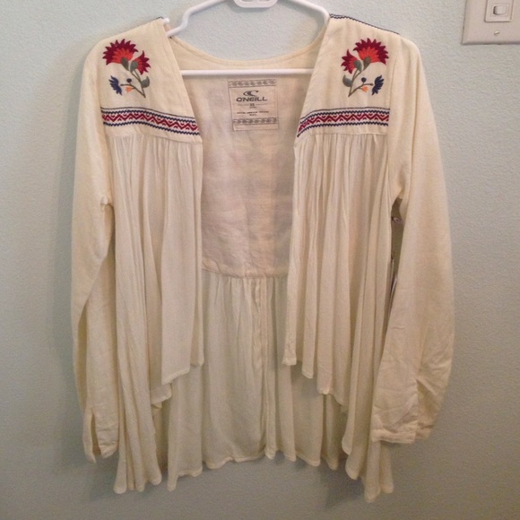 Cream kimono