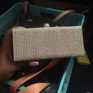 Sparkly clutch