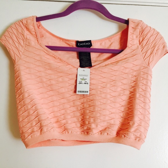 Beautiful BEBE crop top