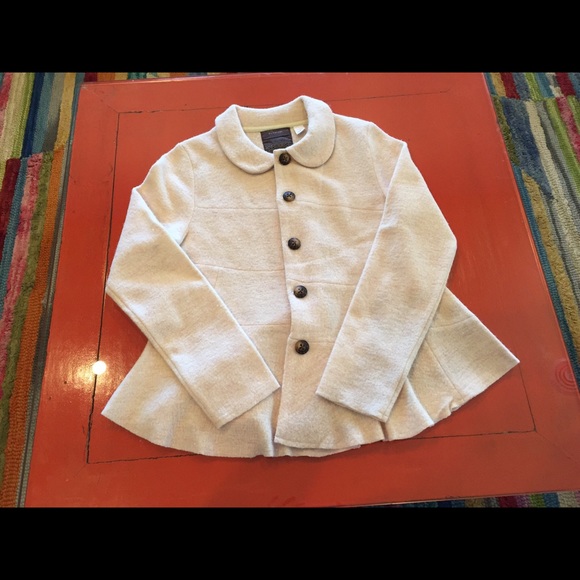 Guinevere merino wool sweater jacket