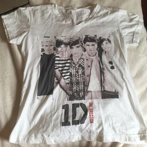 One Direction T-shirt from Etsy