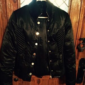 🎀Gorgeous Bebe  - 100% Polyester Black Jacket.