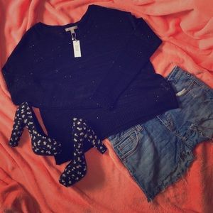 Banana Republic Sequined Sweater