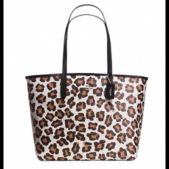 Coach Handbags - Coach Signature City Tote in Ocelot