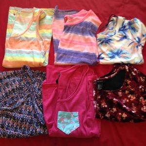 tank tops and crop tops!!!