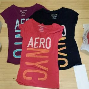 3 Aero V-neck Tees