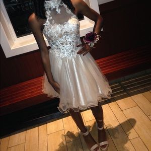 Prom dress , wore one time !