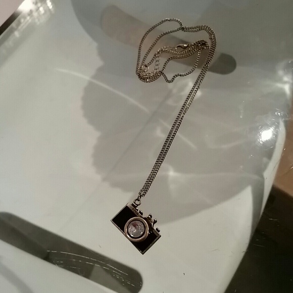 Camera Pendant Necklace